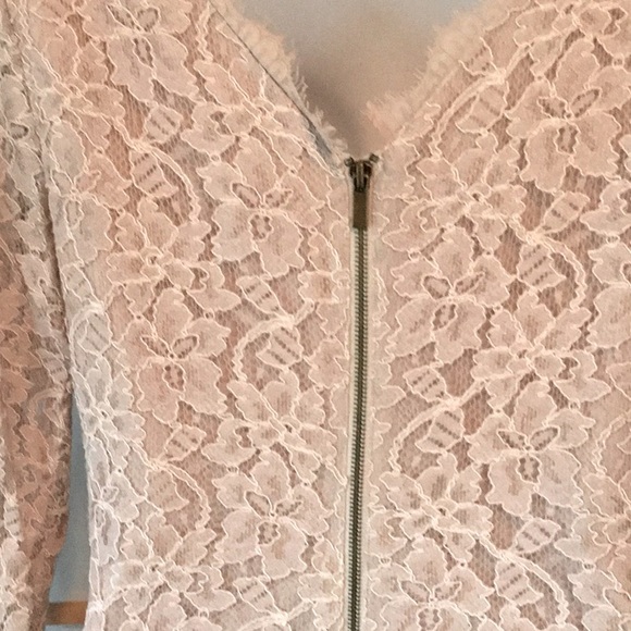 DVF Zarita Lace Dress Lined w/ Body-Shaping Lining - Picture 8 of 12